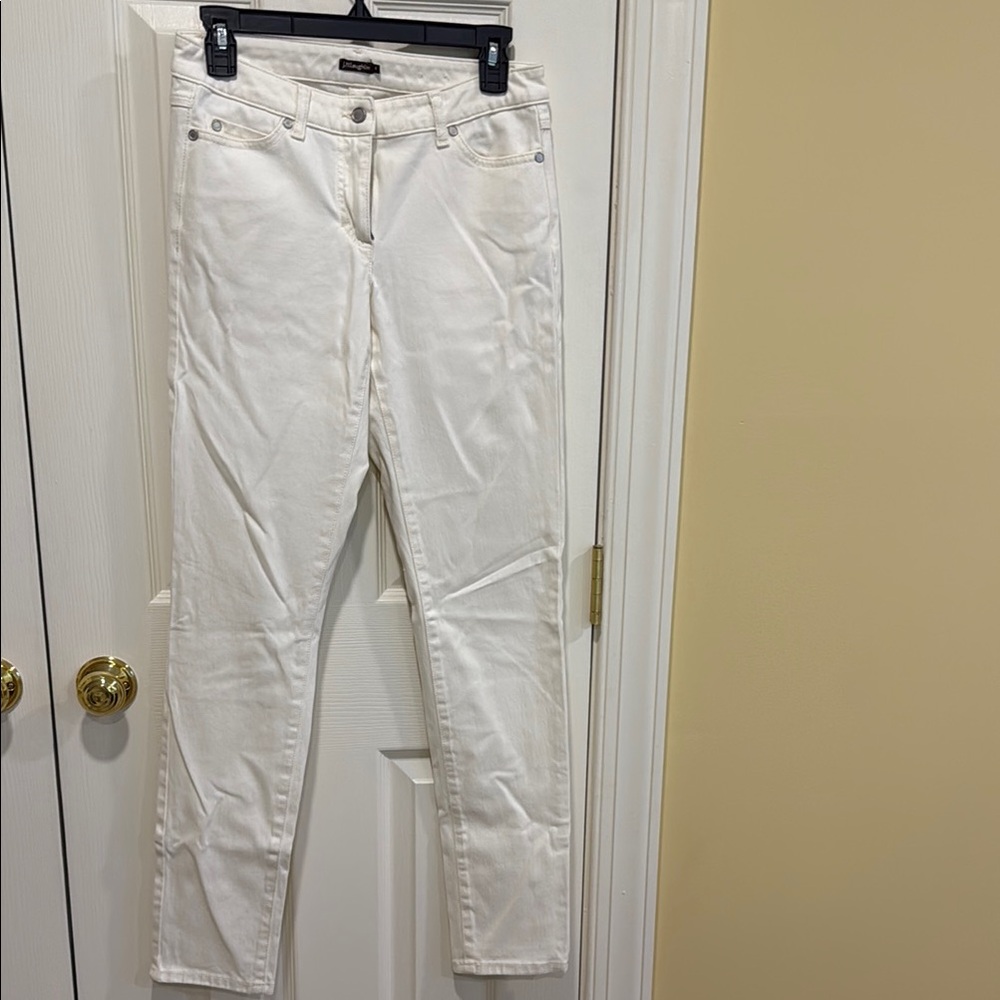J. McLaughlin White Skinny Jeans